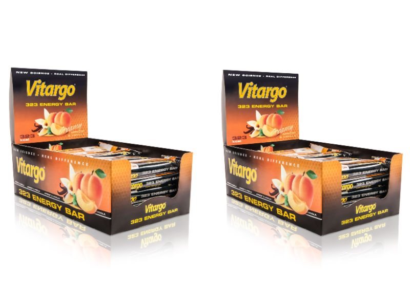  Vitargo 323 Energy bar 80 g apricot & vanilla frp 50 st